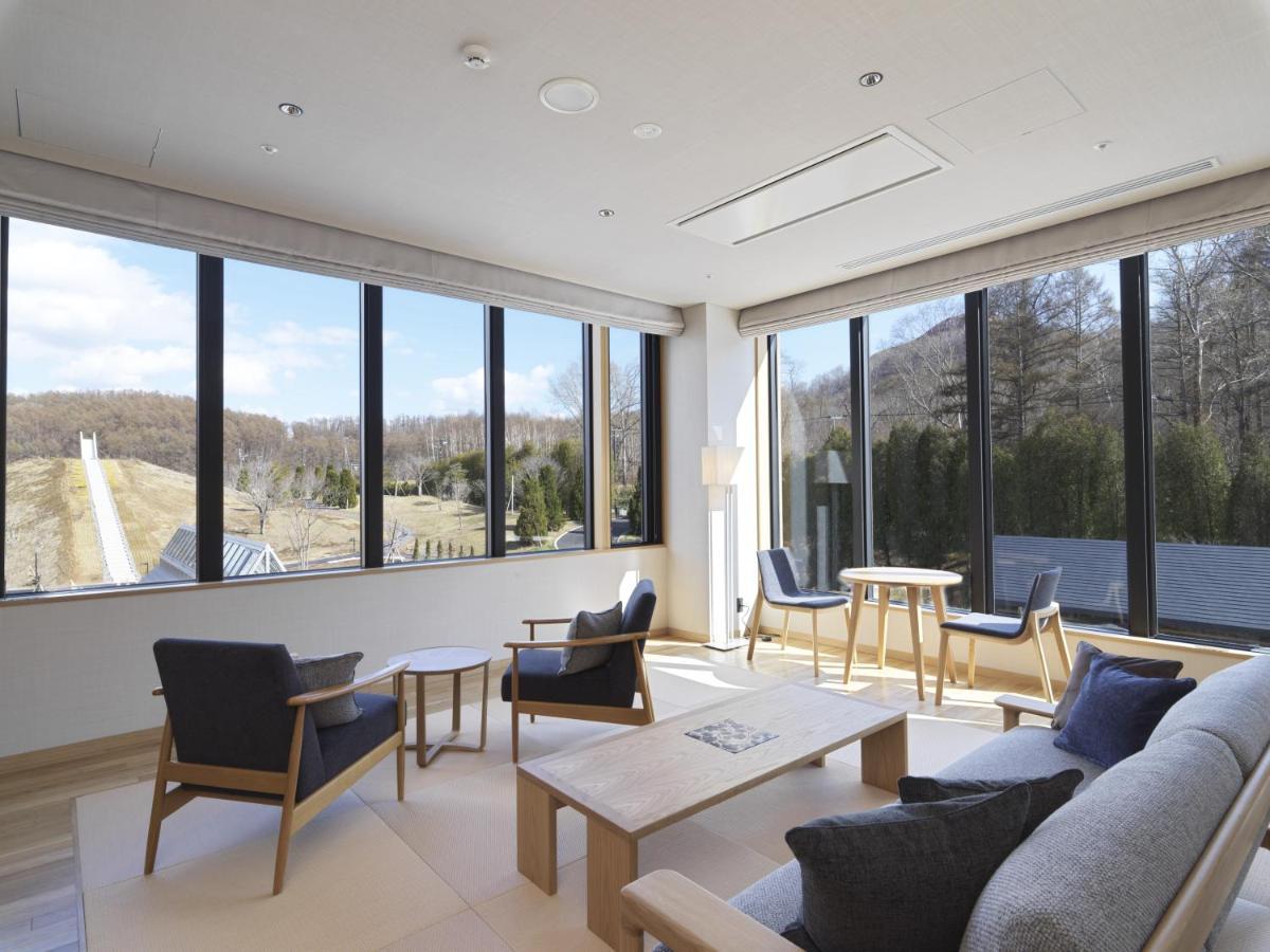 Lake Toya Tsuruga Resort Hikarinouta Toyako Bagian luar foto